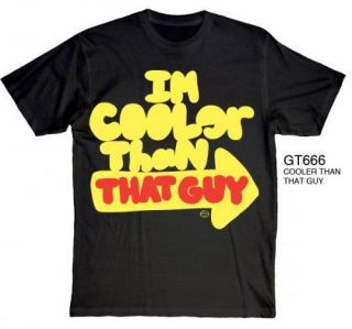 Two Sleeves Cooler Than That Guy Mens T Shirt funny,stag,party,slogan