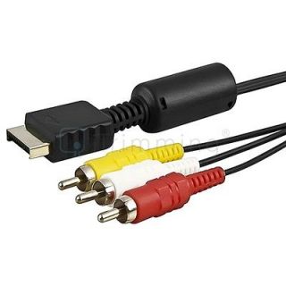 Newly listed 6 Audio Video AV Cable to RCA for PlayStation PS / PS2