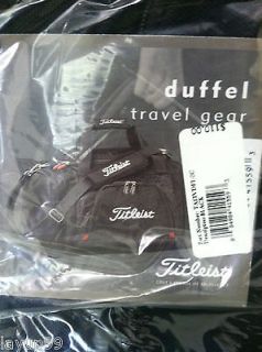 Titleist Duffel Bag Travel Gear Part # TA1TVDFL 0C   NEW