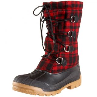 Ralph Lauren Polo Buffalo Plaid Nansen Snow Winter Boots 12 New $350