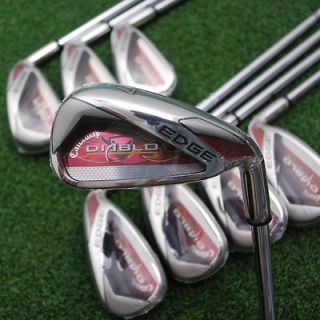 Callaway Golf Diablo Edge R   Irons Set 4 PW+AW   Steel Shaft UniFlex
