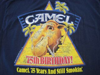 CLASSIC 1988 vintage CAMEL CIGARETTE promo T SHIRT medium