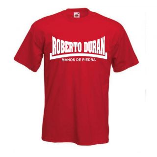 Roberto Duran Manos De Piedra   T Shirt, Boxing Legend, Hands Of