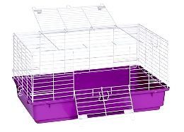 Cage Plastic Deep Bottom Purple Indoor Outdoor Hamsters Guinea Pig