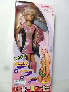 EMMA SINGLING DOLL, BABY SPICE. MY FIRST SINGING SPICE GIRL. 1998 NEW