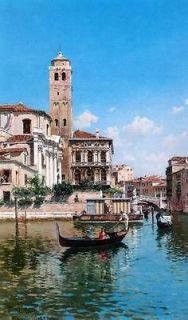 Palazzo Labia, Venice Federico Del Campo oil painting repro on canvas