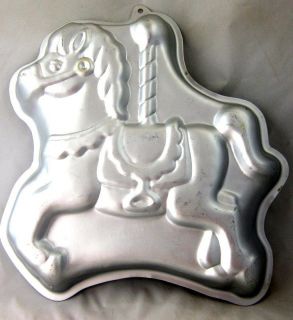 1990 Wilton Carousel Horse Cake Pan