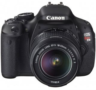 Rebel T3i / 600D 18.0 MP Digital SLR Camera   Black (Kit w/ EF S IS