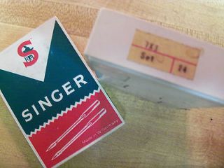 SINGER INDUSTRIAL SEWING MACHINE NEEDLES SYSTEM 7X3 SIZE 24 ADLER 20