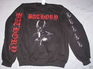 bathory sweat shirt jacket black metal death mutiilator deathspell