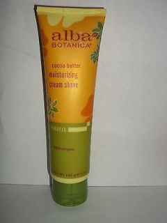 Alba Botanical Hawaiian COCO BUTTER Moisturizing Cream Shave Unisex 5