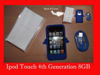 iPod touch 4th Generation Black (8 GB) with Limited Blue Angel Bundle