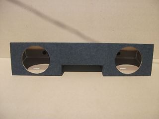  06 Extended Cab Underseat Dual 12 Sub Box Truck Subwoofer Enclosure
