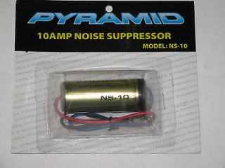 NEW PYRAMID NS10 10 AMP AUDIO/ CB Stereo NOISE FILTER/ SUPPRESSOR
