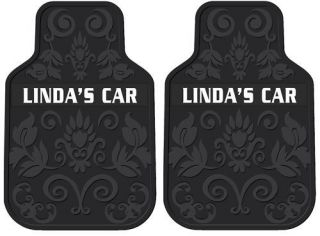 personalized car mats