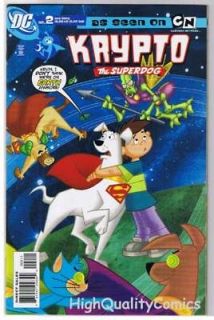 KRYPTO #2, The SuperDog, Cartoon Network, 2006, NM+