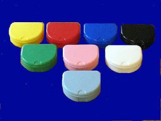 Denture Storage box Keep False Teeth Cleaner 8 Colours