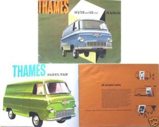 Ford Thames Van Minibus Pick Up 1963 Original Brochure
