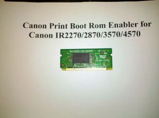 Canon Print/Scan Boot Rom IR2270/2870/35 70/4570