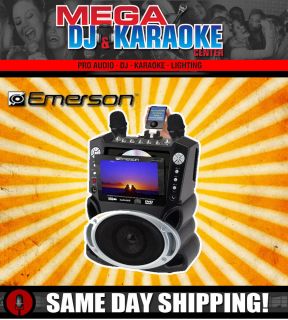 Emerson Karaoke GF829 DVD / CDG / +G Karaoke, Video & Music Player
