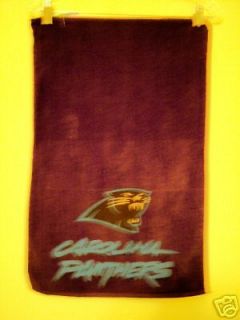 Carolina Panthers NFL Sports Fan Towel, 15x25