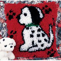 Spot The Dog Latch Hook Rug Kit   12 x 12   ART # P481   Free UK P&P