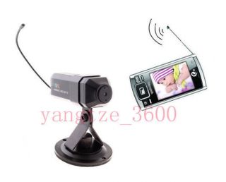 Wireless UHF TV Analog TV receiving function cam Mini spy color camera