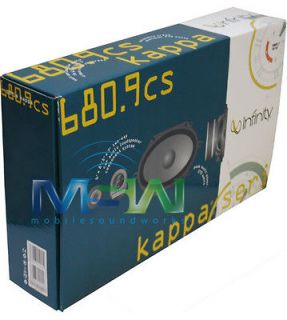 ® KAPPA 680.9cs 6x8 2 Way CAR AUDIO COMPONENT SPEAKERS SYSTEM 6x8