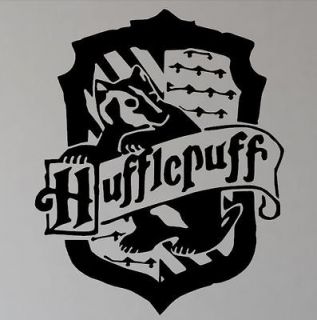 Harry Potter Hufflepuff decal  House Hufflepuff crest removable wall