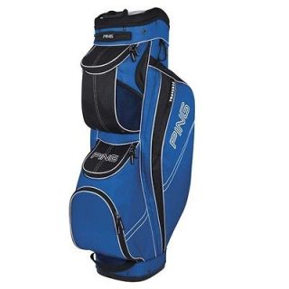 New 2013 Ping Golf Traverse Cart Bag Electric Blue / Black