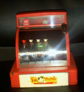 Vintage TOM THUMB Toy cash register
