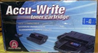 accu write e40 toner cartridge canon pc 300 400 500