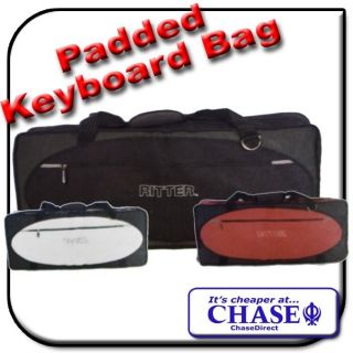 RITTER RCK725 Keyboard Bag Case 1060x448x178mm Black Cerise Gray Silk