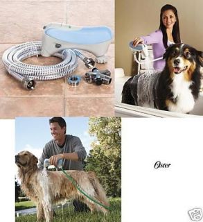 OSTER DOG CAT PET Hydrosurge Rapid Bath BATHING System Home Groomer