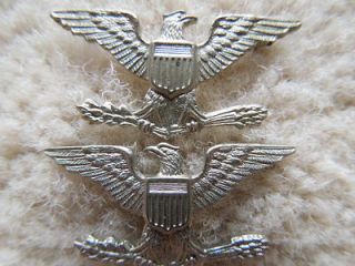 US Navy Captain Marine Colonel shirt collar rank insignia USMC eagle