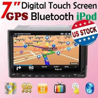 Car GPS Navigation DVD Player Indash Car Audio System
