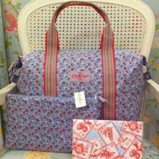 Genuine Cath Kidston SHOPPER/ holiday Bag NEW & Free CK Gift Bag.1st