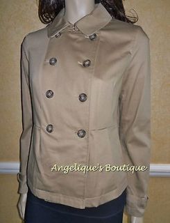 HOBBS NW3 SIZE 10 CAMEL/BEIGE CONTEMPORARY LINED JACKET COAT NEW RRP