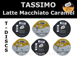 Tassimo T DISCS Carte Noire Latte Macchiato Caramel Capsules