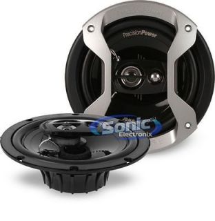 Power B.653 6 1/2 3 way Sedona Component 6.5 Car Speaker System
