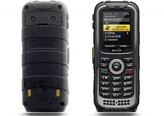 DuraPlus E4233 Black Sprint Flash Light Equipped PTT Phone 2163