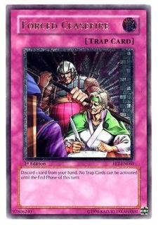 Forced Ceasefire FET EN060 Ultimate 1st Ed. LIGHTLY PLAYED Yugioh
