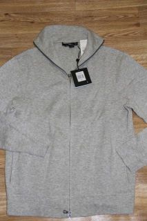 Ralph Lauren RLX Mens Gray Sweater Jacket Medium M Cotton cashmere