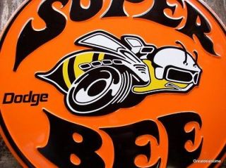 BEE Emblem Logo Vintage Look MAN CAVE SIGN Metal Home Decor Sign