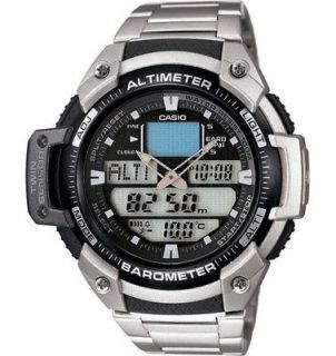 Casio Twin Sensor 100 Meter WR Watch, Altimeter, 5 Alarms, SGW400HD