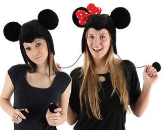 Disney Minnie Mouse Hoodie Hat Halloween Costume Accessory
