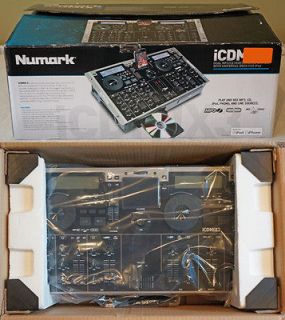NUMARK iCDMIX3 DUAL /CD DJ PERFORMANCE SYSTEM W/ UNIVERSAL IPOD