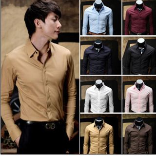 mens clothing in Casual Shirts