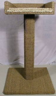 NATURAL SISAL SCRATCHING POST THE CATS MEOW EXTRA WIDE