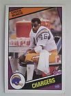Topps 1984, NFL CHARGERS, CHUCK MUNCIE RB, Card #183